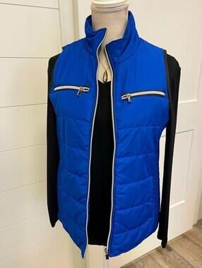 Royal Blue Puff Vest